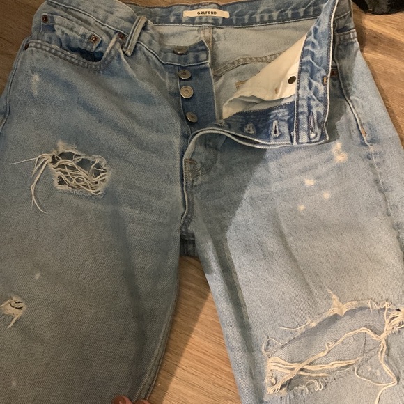 GRLFRND Karolina High Rise Jean A Little More Love black spot on rear of leg - Picture 12 of 16